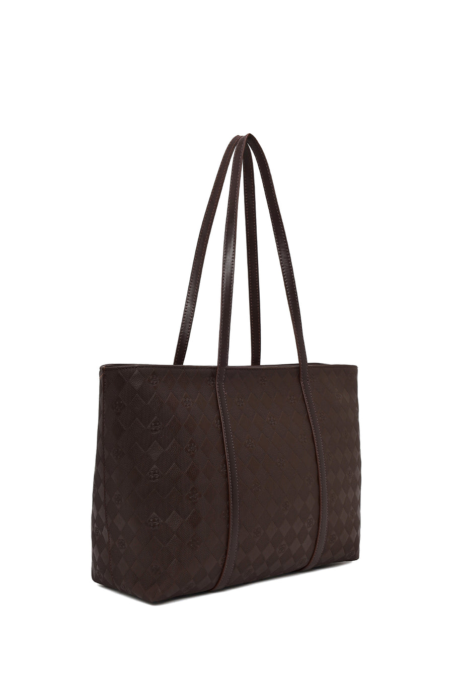 Woman Brown Printed Shoulder Bag