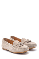 Women's Suede Tassel Detailed Loafer | Derimod