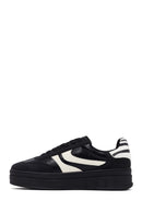 Woman Black Lace-Up Chunky Sneaker | Derimod