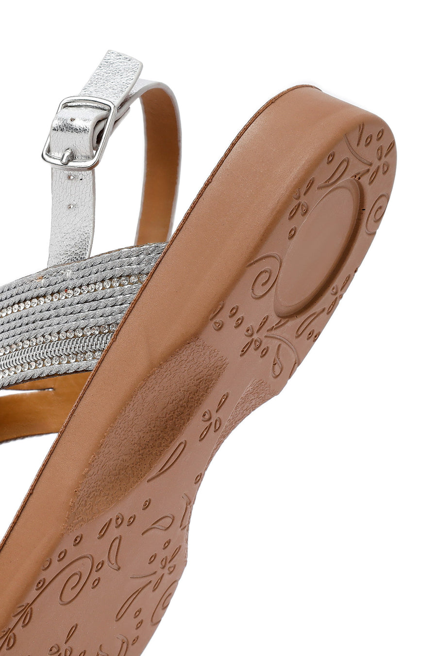 Women's Silver Stone Sandals