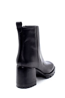Women's Leather Heeled Boots | Derimod