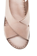 Women's Mink Leather Comfort Sandals | Derimod