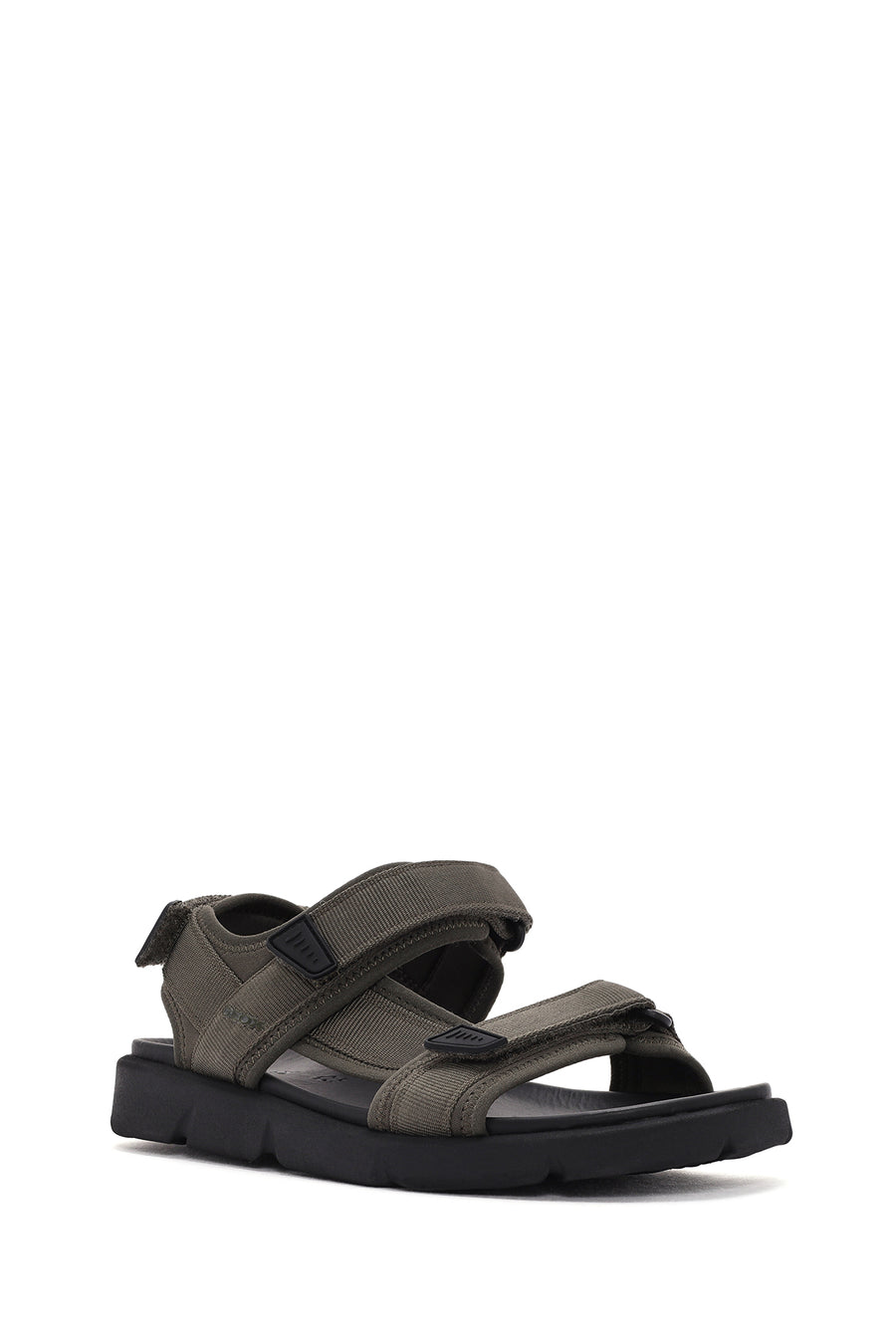 Geox Men's Green Xand 2s Fabric Sandals
