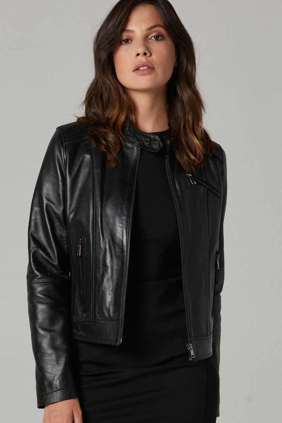Kylie - X Women's Leather Jacket 20SGE58491M | Derimod