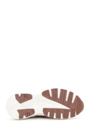 Derimod Zero Women's Beige Patterned Thick Soled Sneakers | Derimod