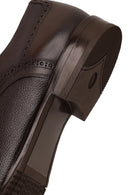 Male Brown Lace-up Leather Casual Shoes | Derimod