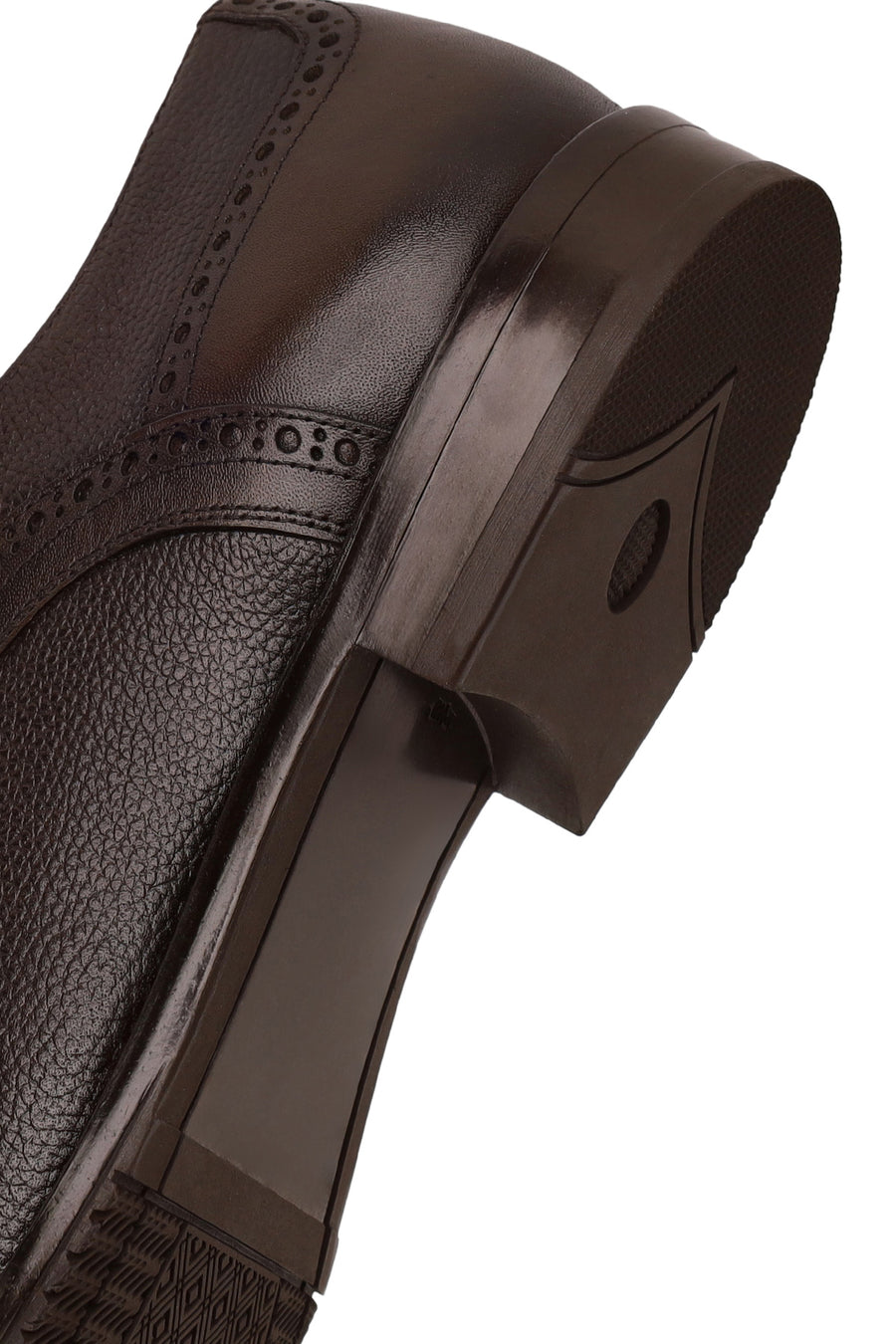 Male Brown Lace-up Leather Casual Shoes