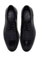 Men's Black Leather Classic Shoes | Derimod