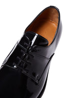 Men's Leather Patent Leather Classic Shoes | Derimod