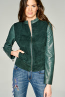 Jill Women's Leather Jacket | Derimod