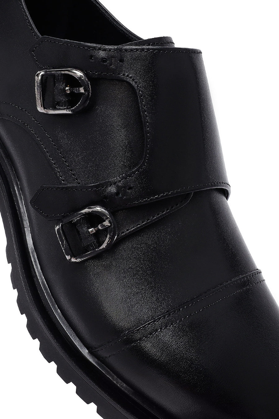 Male Black Leather Classic Shoes