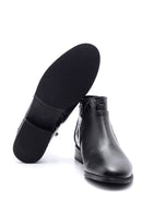 Women's Crocodile Detailed Leather Boots | Derimod