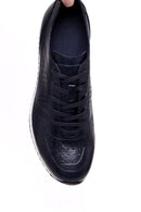 Erkek Tabanlı Deri Sneaker | Derimod