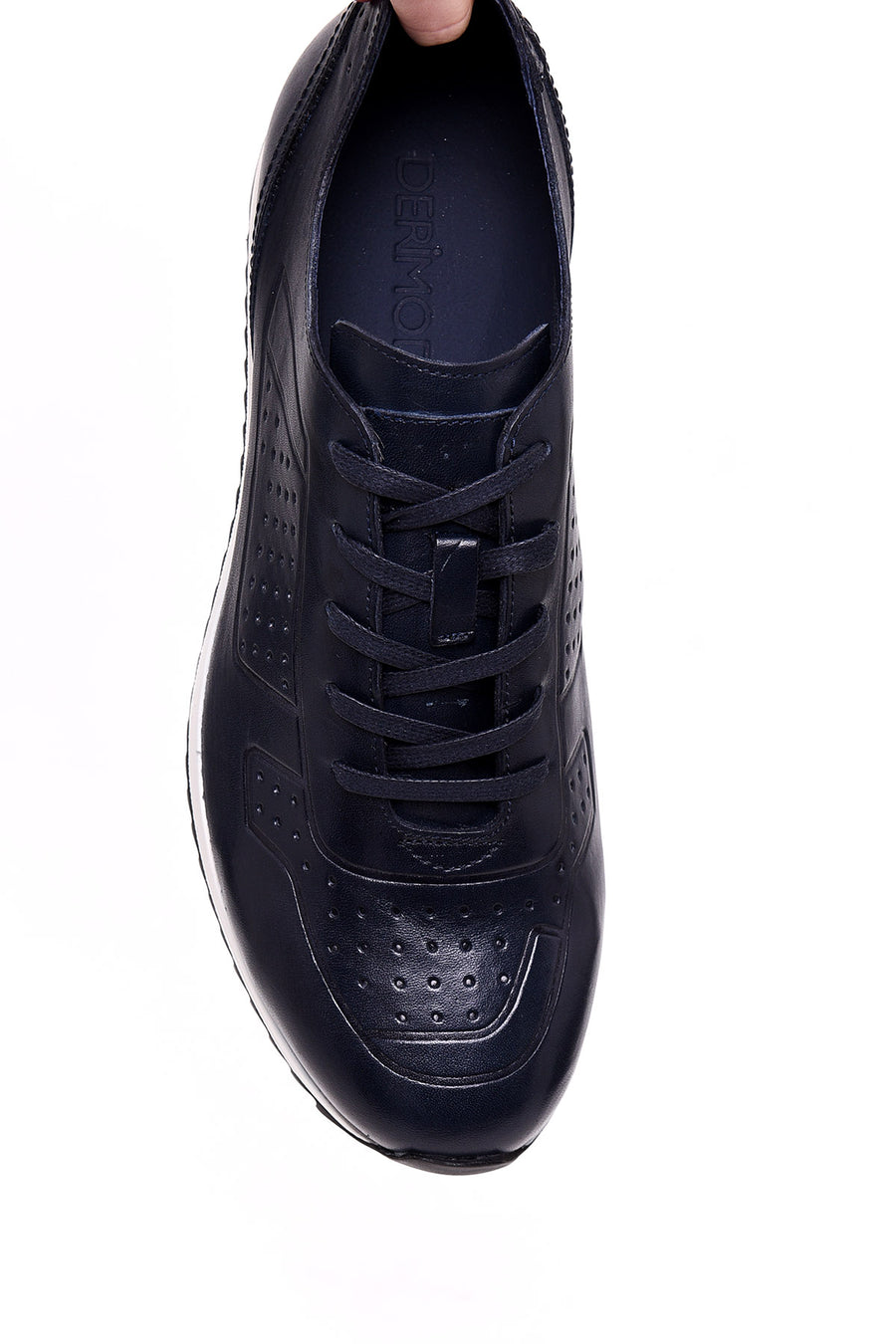 Erkek Tabanlı Deri Sneaker