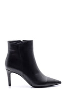 Women's Leather Heeled Boots | Derimod