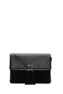 Women's Black Long Strap Crossbody Bag | Derimod