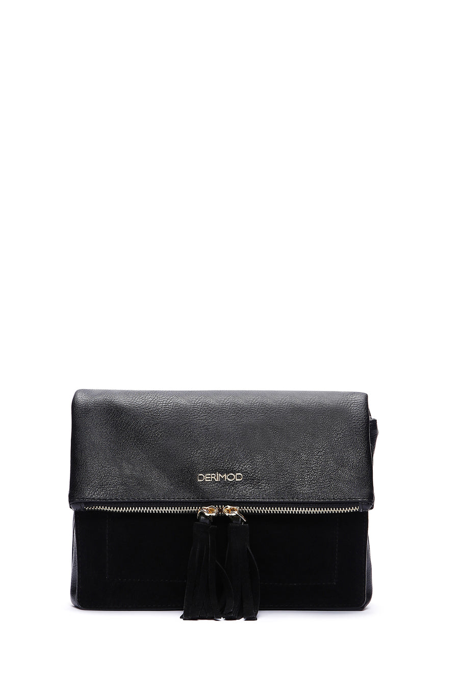 Women's Black Long Strap Crossbody Bag