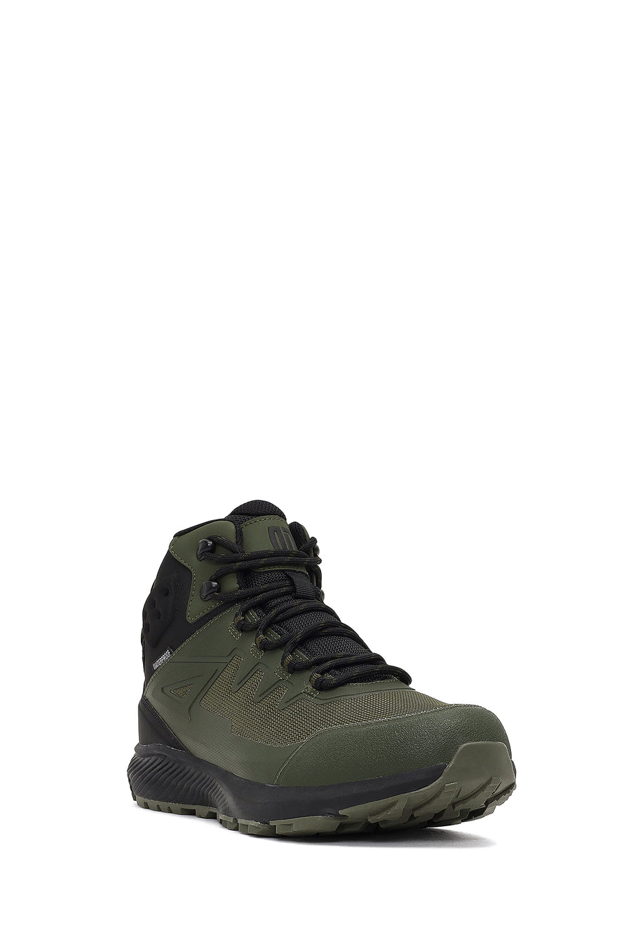 Derimod Dry Men Khaki Lace-Up Thick-Soled Outdoor Boot