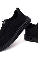 Derimod Zero Erkek Siyah Bağcıklı Kalın Tabanlı Kumaş Sneaker | Derimod