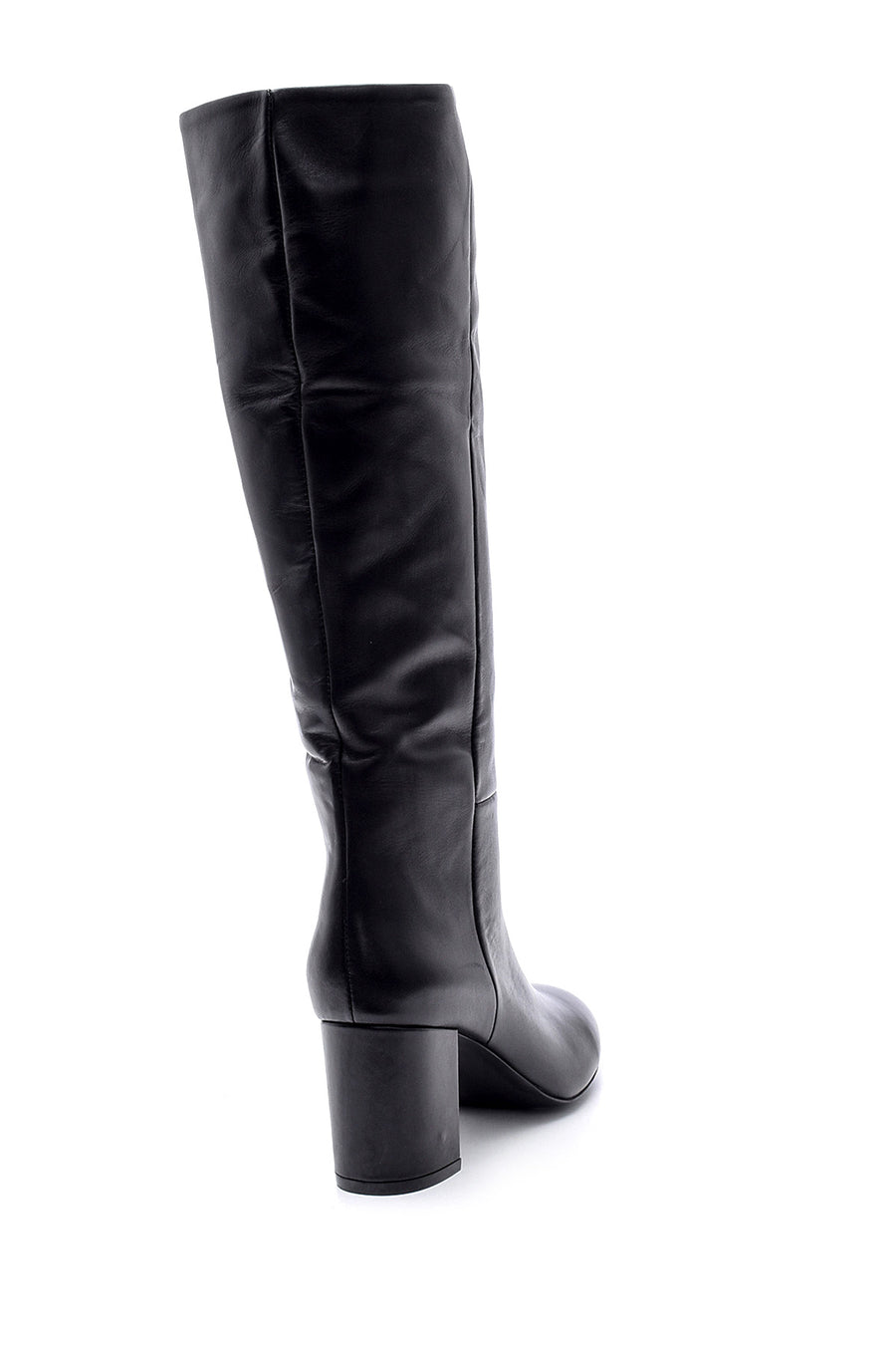 Women's Heeled Leather Boots