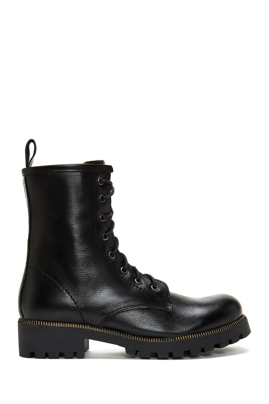 Women's Black Leather Boots 22WFD180918 | Derimod