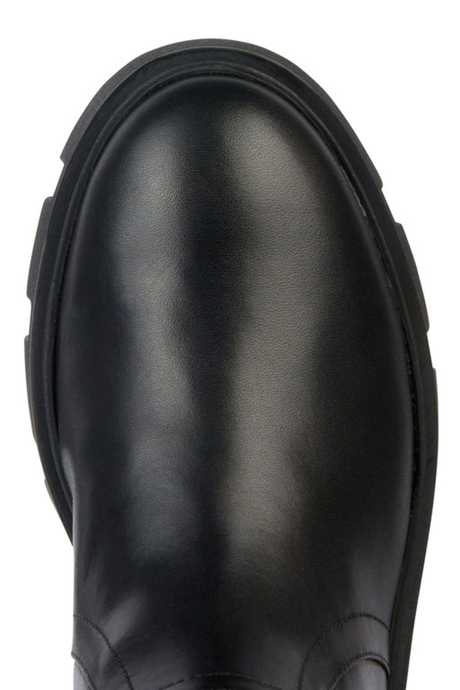 Geox Women's Black Vilde Zippered Leather Boots