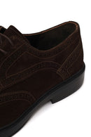 Male Brown Lace-up Suede Casual Shoes | Derimod