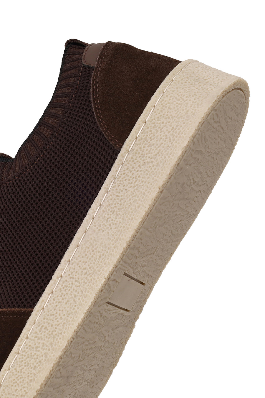 Erkek Kahverengi Bağcıklı Süet Deri Sneaker