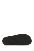Women's Bronze Thick Soled Comfort Slippers | Derimod