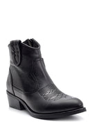 Women's Leather Cowboy Boots | Derimod