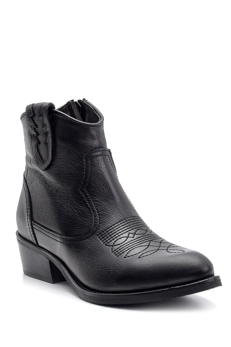Women's Leather Cowboy Boots
