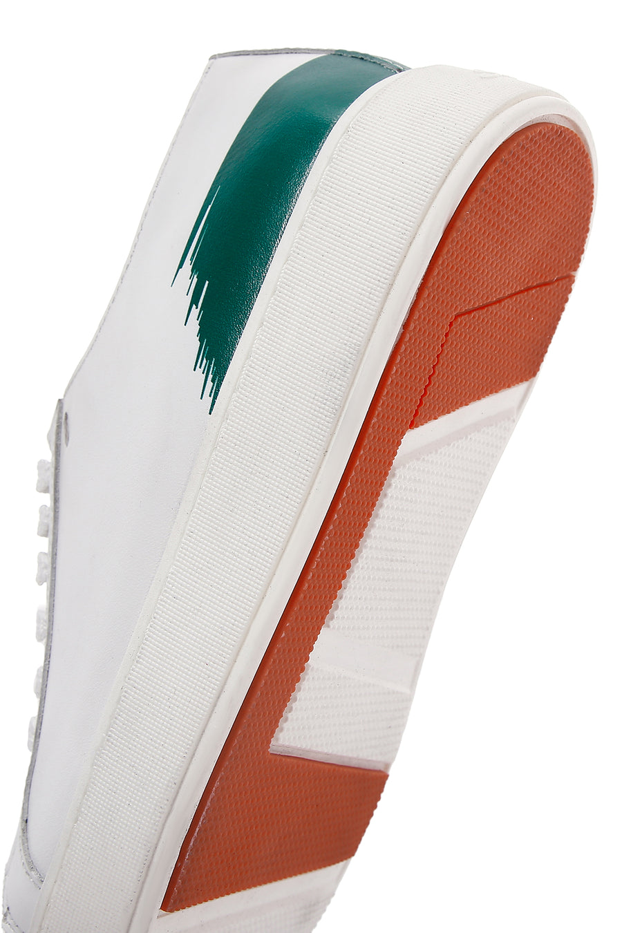 Men's White Leather Sneaker