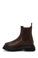 Harley Davidson Woman Tan Mourir Leather Chelsea Boots | Derimod