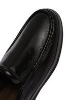 Men's Black Patent Leather Classic Loafer | Derimod