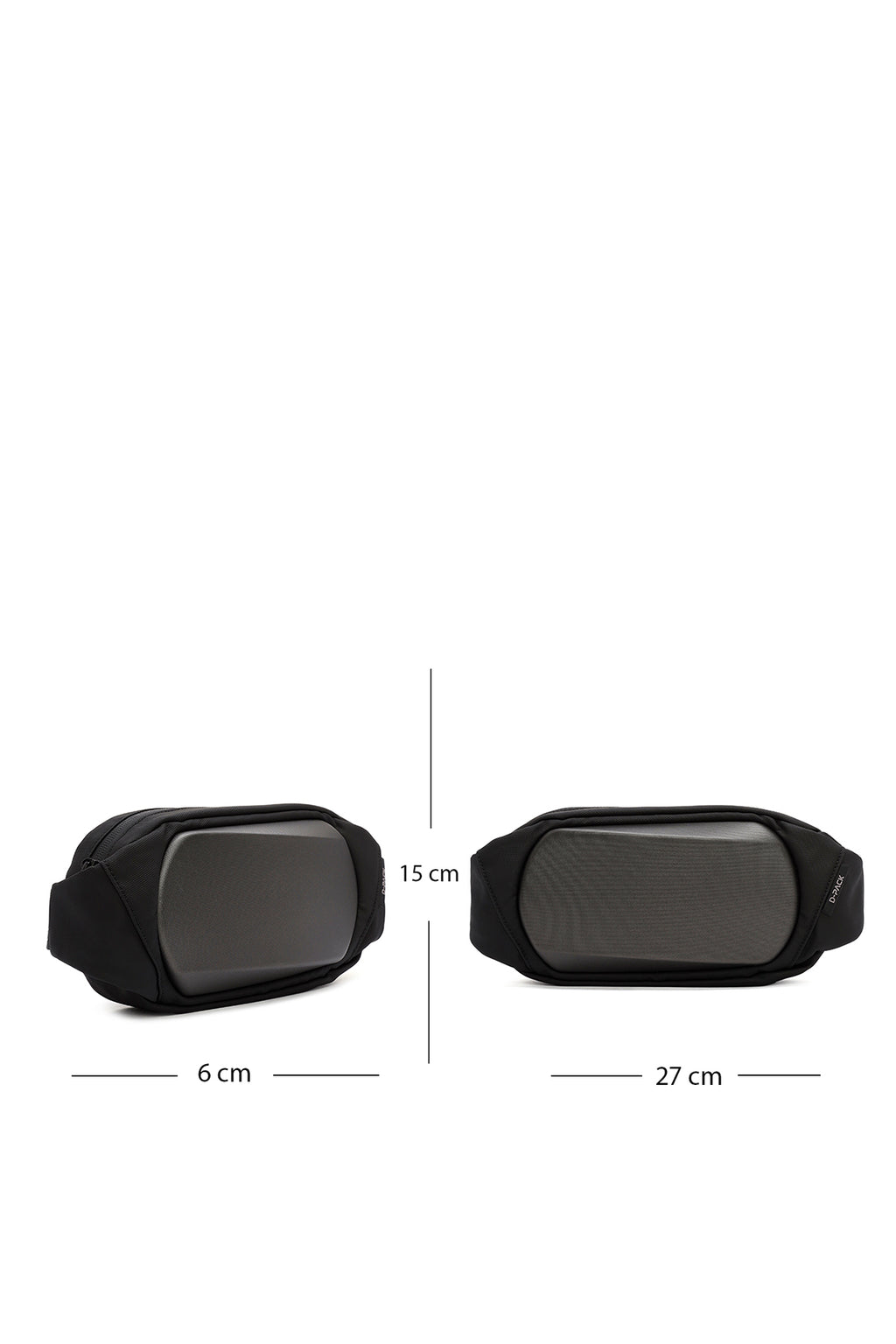 D-Pack Erkek Gri Kumaş Bel Çantası