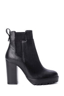 Women's Heeled Leather Boots | Derimod