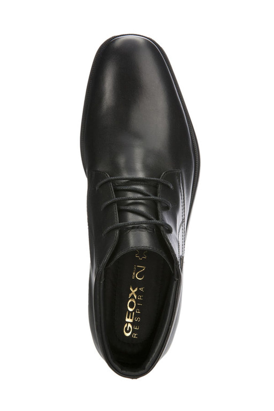 Geox Men's Black Brayden Leather Boots