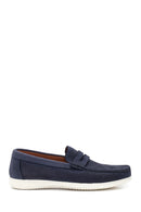 Erkek Deri Nubuk Loafer | Derimod