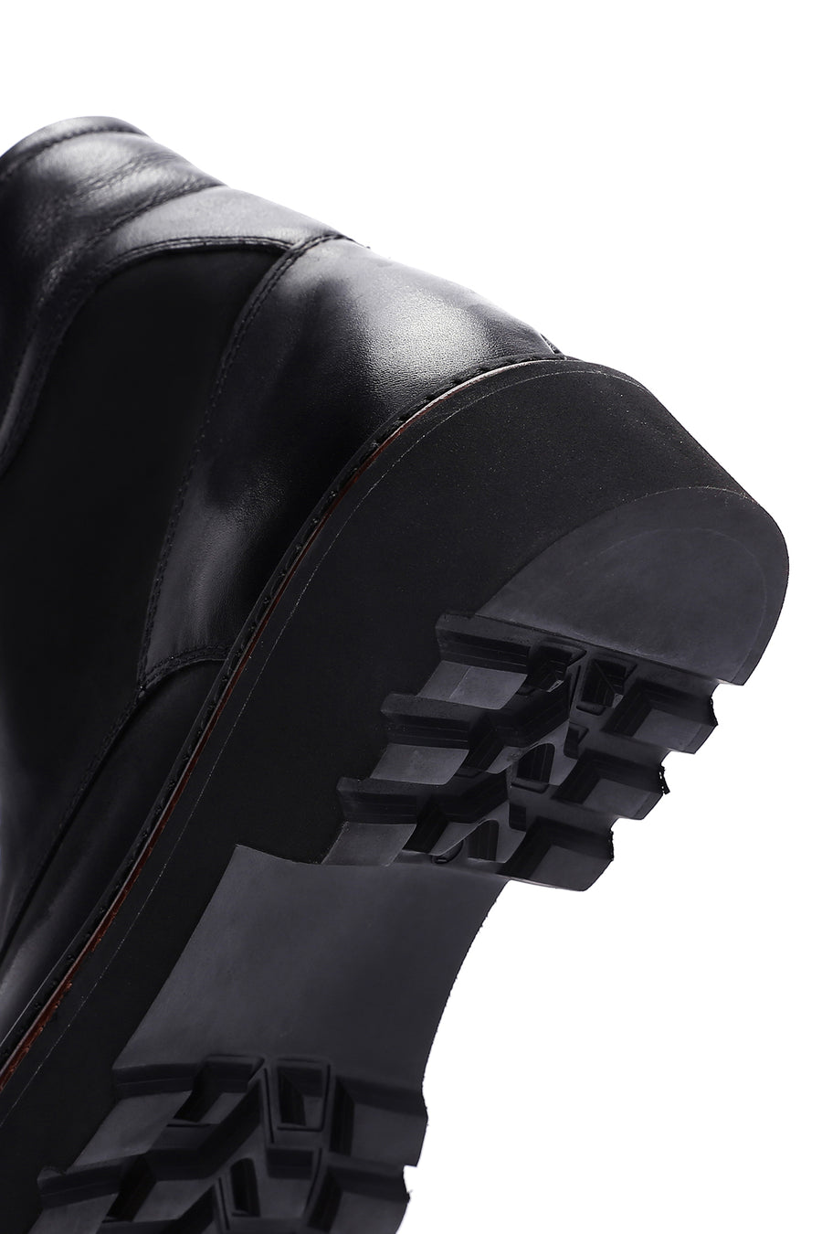 Men's Black Leather Boots