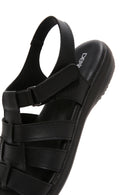 Kadın Siyah Comfort Sandalet | Derimod