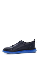 Men's Leather Perforated Sneaker | Derimod