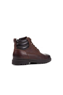 Geox Men's Brown Andalo Lace-Up Leather Boots | Derimod