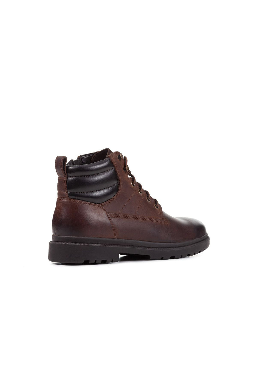 Geox Men's Brown Andalo Lace-Up Leather Boots