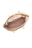Women's Cream Knitted Charm Shoulder Bag | Derimod
