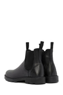 Male Black Leather Chelsea Boots | Derimod