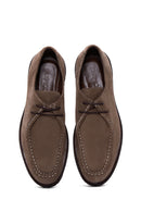 Men's Mink Nubuck Leather Casual Shoes | Derimod