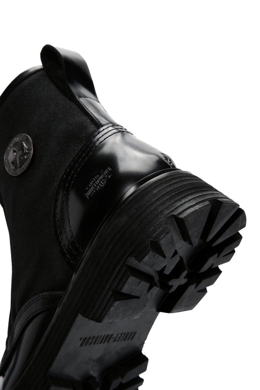 Harley Davidson Men's Black Jesus Exc Laced Leather Boots