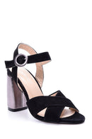Women's Suede Heeled Shoes | Derimod