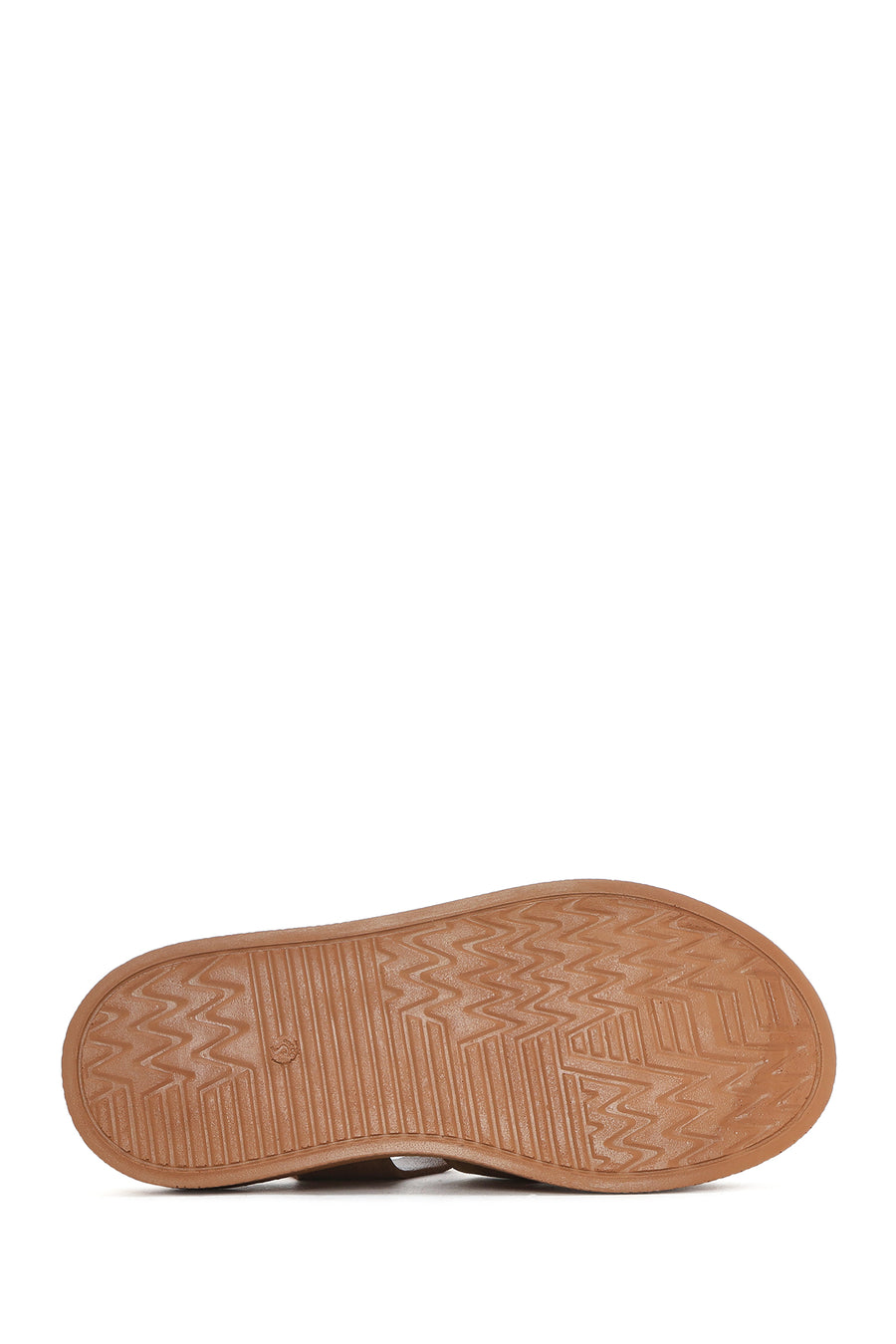 Women's Tan Suede Leather Sandals