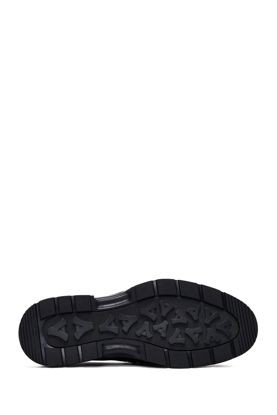 Men's Black Leather Loafer